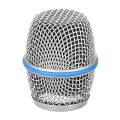 Microphone Replacement Head Microphone Mesh Heads Grille Microphone Head Steel Mesh Handheld Microphone Grill Mesh Head for Beta87A. 