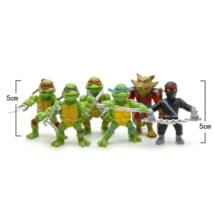 Ninja%20Turtles%20TMNT%20Mini%20Figures%20Action%20Figures%20Toy%20Set%20Classic%20Toys%20Kids%20Variation%20-%20Image%206