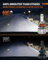 SEALIGHT S6 Pair 36000 Lumens LED Car Headlight Bulbs Front Fog Lamp 6500K Cool White Hi Low Beamwith Cooling Fan-9006. 