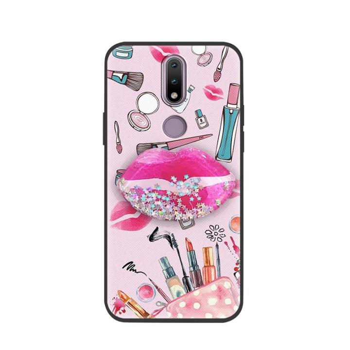 Durable%20Rotatable%20stand%20Phone%20Case%20For%20Nokia%202.4%20cute%20Fashion%20Design%20Anti-knock%20protective%20TPU%20Simplicity%20Dirt-resistant%20-%20Image%205