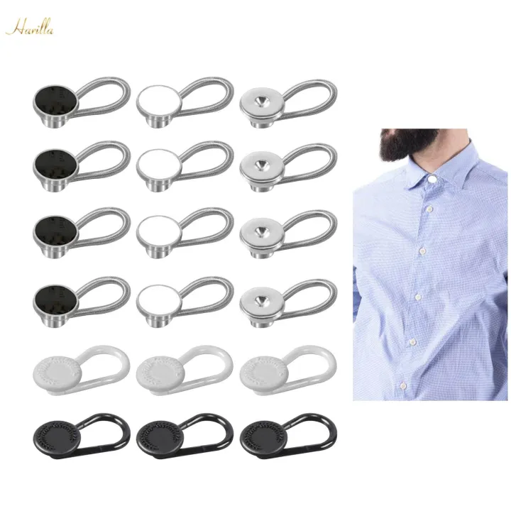 18Pcs%20Elastic%20Collar%20Extenders%20Buttons%20Lengthen%20Extend%20Expansion%20Extension%20Neck%20Extender%20for%20Men%20-%20Image%204