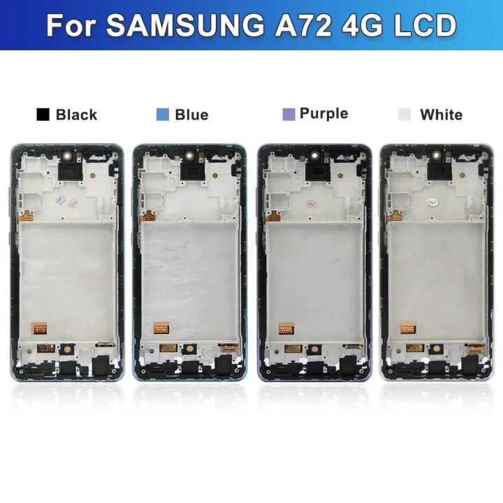 LCD%20With%20Frame%20For%20Samsung%20Galaxy%20A72%204G%20A725F%20Display%20Touch%20Screen%20Digitizer%20Assembly%20Replacement%20Parts%20-%20Image%202