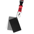 Digital Camera 3 Colors Small Size White Balance Cards With Neck Strap For Photo. 