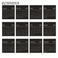 2024 Desk Calendar 2024 Mini Desk Calendar Portable Monthly Planner for Home Office School Portable Desk Calendar. 