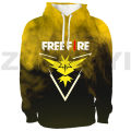 3D Print Free Fire Garena Hoodie Game Assault Oversized Sweatshirt Anime Lounge Wear Men Women Japanese Streetwear Long Sleeve. 