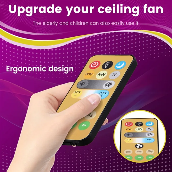 Wireless%20Switches%20for%20E27%20Ceiling%20Fan%20Light%203-Speed%20Timing%20Remote%20Control%201-4h%20Timing%20Remote%20Control%20-%20Image%204