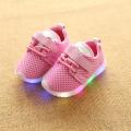 Children'S Shoes Old Baby Toddler Soft Bottom Breathable Baby Sports Shoes Led Lights Casual Shoes Shoes Shoes with nice material. 