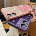 For Vivo Y17s Back Cover Luxury Shiny Bling Gradient Glitter Phone Cases Full Camera Lens Protector Soft Silicone Shockproof Case Pouch Girls. 