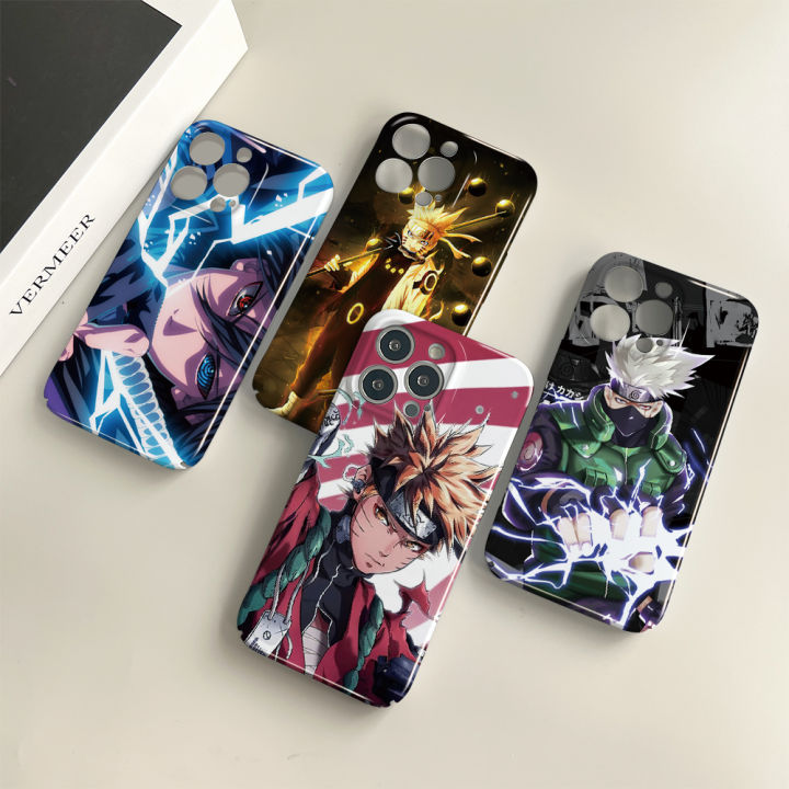 TA for iPhone X XS Back Cover Cartoon Naruto Sasuke Film Phone - Main Image