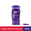Cadbury, Dairy Milk Chocolates Jar 100 Pcs, 450 gram. 