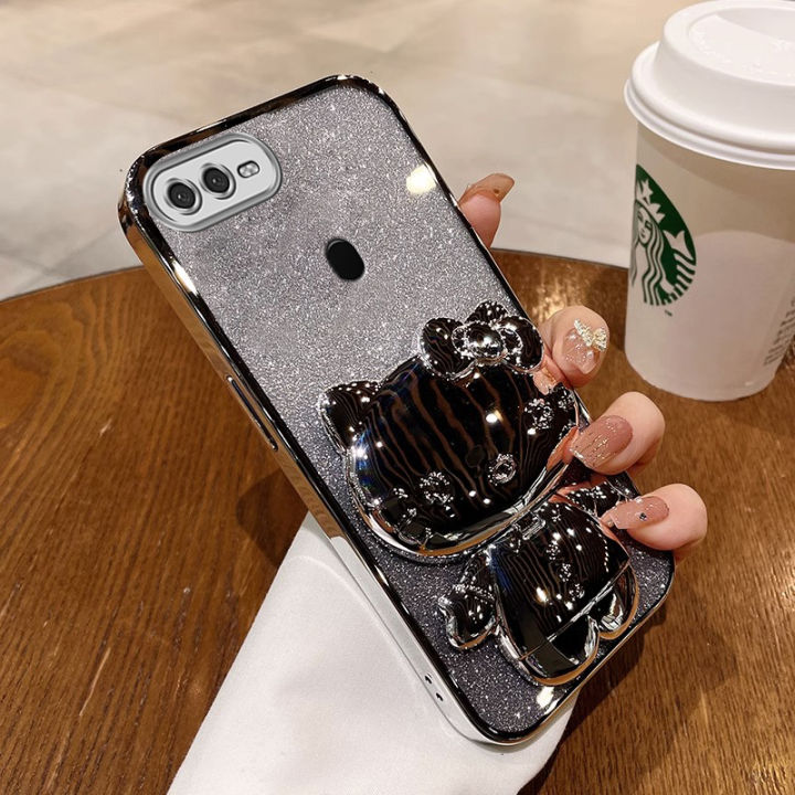 For%20oppo%20a5s%20oppo%20a12%20oppo%20a7%20oppo%20a3s%20oppo%20a12e%20OPPO%20F9%20Phone%20case%20Glitter%20Ultra-thin%20Soft%20Shell%20with%20mirror%20cat%20bracket%20-%20Image%204