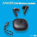 Anker Soundcore P25i Black, True Wireless Earbuds, AI-Enhanced Calls, 10mm Drivers, Fast Charging, Bluetooth 5.3, IPX5, Low Latency Gaming Mode, Find My Buds, Global Version of R50i. 