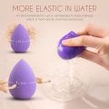 Blender Beauty Makeup Sponge By Majestique , Foundation Blending Face Beauty Sponge, Flawless for Liquid, Cream, and Powder, Multi-colored Makeup Sponges. 