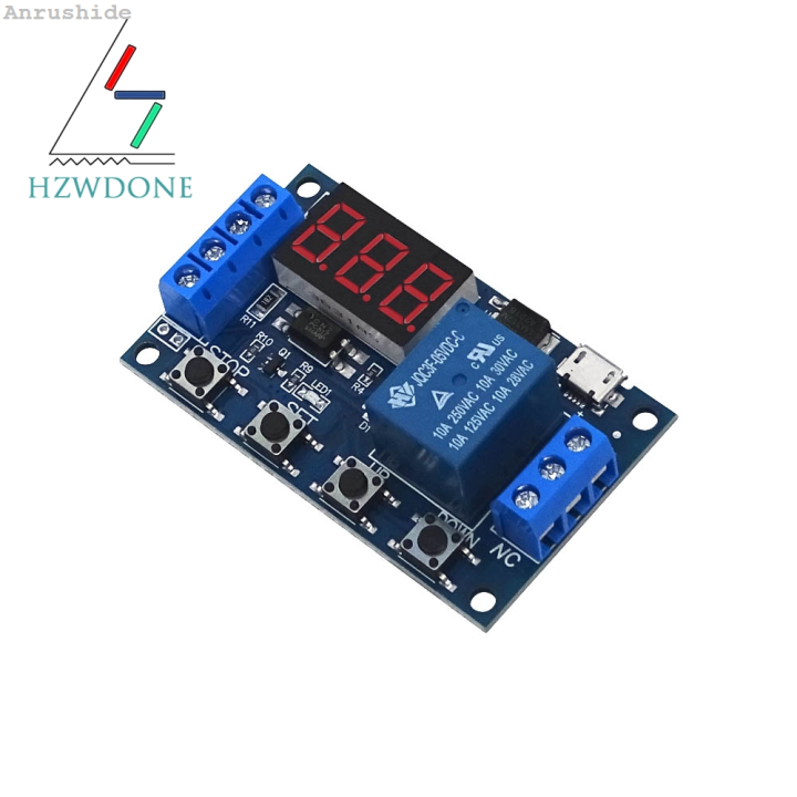 Anrushide%20DC%206-30V%20Timer%20Relay%20Programmable%20Delay%20Relay%20Module%20Cycle%20Timer%20with%20LED%20Display%206V%209V%2012V%2024V%20Micro%20USB%20Smart%20Home%20Controller%20-%20Image%202