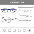 Anti Blue Ray Glasses TV Computer Phone Screen Radiation Protection Spectacles Blue Light Blocking HD Lens Anti Fatigue Eyeglasses Fashion Business Optical Glasses Frame For Men Women. 
