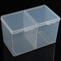 Monja Nail Art Makeup Removal Cleaning Cotton Pad Organizer Container Swab Storage Box case. 