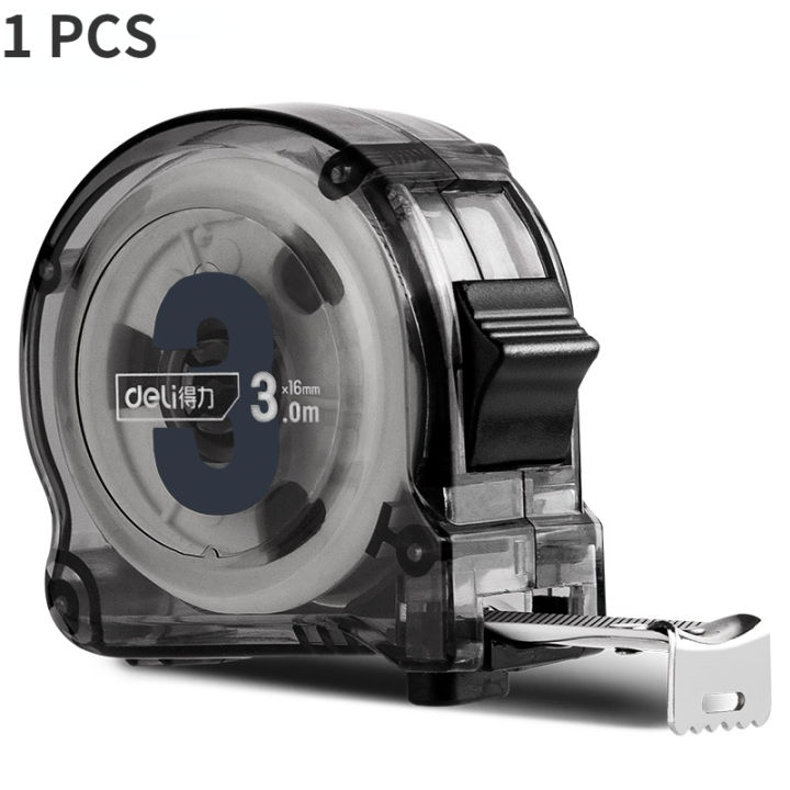 Deli%201%20Pcs%203/5/7.5/10%20M%20Digital%20Tape%20Measure%20High%20Carbon%20Steel%20Retractable%20Tape%20Measurement%20Woodworking%20Portable%20Measuring%20Tools%20-%20Image%205