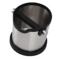 Stainless Steel Coffee Knock Box Coffee Grounds Bucket Container for Coffee Shops Bars Family Kitchens X. 