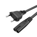 EU Power cord EU AC power cable Figure 8 C7 to Euro Eu European 2 pin AC Plug power cable cord for PS4 Xbox PS5 power cord. 
