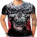 Colourful Painting Cat 3D Printed Men's T Shirts Summer Fashion Oversize Short Sleeve Cute Animal Tees Boys Girls Tops Clothes. 