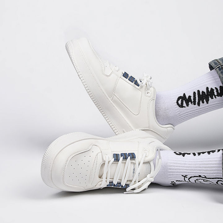 Huanqiu%20White%20Shoes%20Men's%20Shoes2023New%20Spring%20and%20Autumn%20Trendy%20All-Matching%20Summer%20Platform%20Shoes%20Men's%20Casual%20Sneakers%20Men%20-%20Image%202