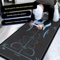 1PC Yoga Mat With Scale Non Slip Eco Friendly Fitness Exercise Abdominal Wheel Mat Workout Mats For Home Fitness Equipment. 