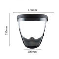 Active Shield Full Face Mask Protector Helmet Cycling Sports Safety Transparent. 