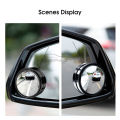 Geepact 2pcs Rearview Mirror 360° Adjustable Blind Spot Mirror Car side mirror Convex Mirror Double Side Reversing Mirror Auxiliary Mirror Automobile Exterior Rear View Reversing Parking Mirror Safety Driving. 