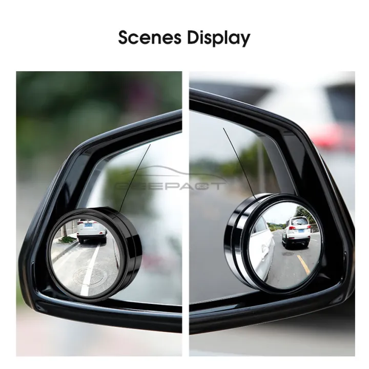 Geepact%202pcs%20Rearview%20Mirror%20360%C2%B0%20Adjustable%20Blind%20Spot%20Mirror%20Car%20side%20mirror%20Convex%20Mirror%20Double%20Side%20Reversing%20Mirror%20Auxiliary%20Mirror%20Automobile%20Exterior%20Rear%20View%20Reversing%20Parking%20Mirror%20Safety%20Driving%20-%20Image%206