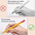 Stylus Pen Case For Apple Pencil 3 USB C Silicone Sensitive Stylus Pen Cover For Apple Pencil Case Anti-loss Cap Case. 