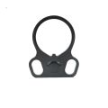 Black support core with ring clip double hole butterfly piece butterfly ring metal Jinming 9th generation buckle buckle 2 a bag outdoor tactical accessories tactical harness loop. 
