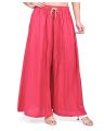 Women's Wide-Leg Palazzo Pants – Skirt Style, Elastic Waist. 