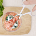 Stainless Steel Meatball Clips Meatballs Maker Tool Non Stick Stuffed Fish Ball Rice Ball Making Mold Kitchen Gadgets 1Pcs. 