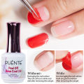 PUENTE New 15ML Peel Off Base Coat Clear Function UV Nail Gel No Need Remover Peelable Varnish Nail Tips Glue Gel No Hurt Nails. 