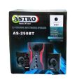 Astro AS 250BT 2.1 Channel Subwoofer Speaker with Radio, Card Reader, USB, Bluetooth. 