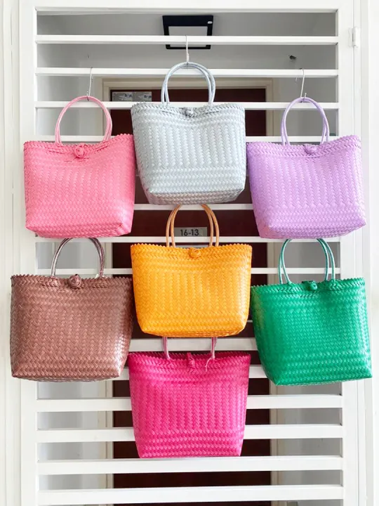 11%7Cx11%7C%20-%20Plain%20Beg%20Anyaman%20Sarawak/%20Tote%20Bag%20Women%20/%20PVC%20Bakul%20Anyaman%20Handmade%20Wanita%20Penan%20Sarawak%20-%20Image%204