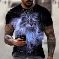 2022 New Fake Jacket Print T-Shirt Skull 3d clothes Summer Trendy Short Sleeve T-Shirt Top Men/women Short Sleeve tees. 