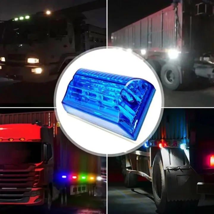2pcs%2024V%20Body%20Light%20/%20Side%20marker%20Light%20For%20Lorry,%20Bus,%20Trucks%20%E2%80%93%20Blue%20Color%20-%20Image%204