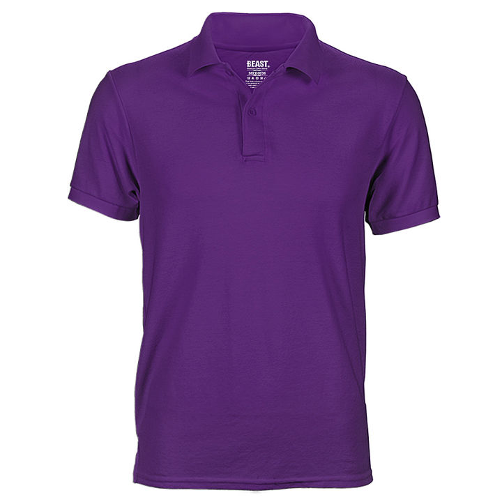 T-Shirt Republic - Purple Men's Premium Polo T Shirt