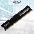 8GB Large Cap ity DDR3 Memory RAM 1600MHz Fast Data Transmission for Desktop Computer. 