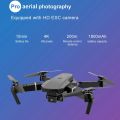 E88 Pro Drone Duale Camera With Fixed Height 4k Wide-angle Camera Aerial Photography Gesture Photo Mini Folding Quadcopter w/ Bag. 