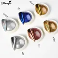 Monja Metallic Chrome Magic Mirror Powder Laser Nail Art Glitter Dust Metal Effect Nail Glitter DIY Nail Art Docoration. 
