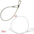 Safety Strap Stainless Steel Tether Lanyard Wrist Hand 30cm For Camera New. 