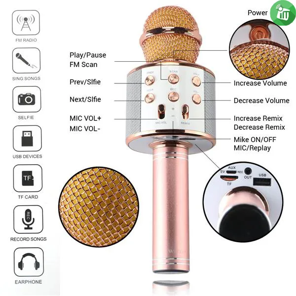 Wireless%20Mic%20Bluetooth%20Handheld%20Microphone%20Stand%20Karaoke%20Mike%20with%20Speaker%20Voice%20Recording%20for%20Cellphone%20WS-858%20-%20Image%203