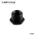 HF045 1/2-28 to 5/8-24 1 PCS Car Oil Filter Adapter Steel Automotive Threaded. 