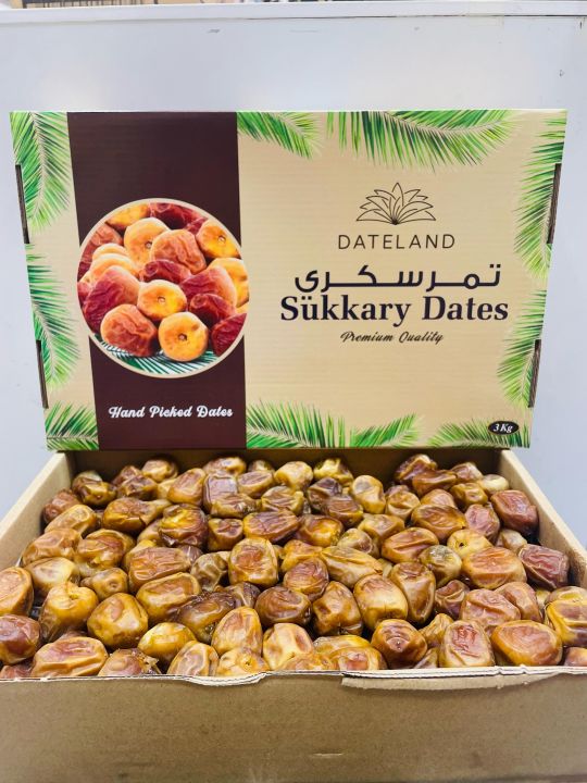 Sukkary Dates 3kg Box