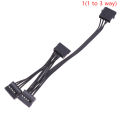 4Pin 1 Male To 3/4/5/6 Female Splitter Adapter SATA Power Hard Disk Extension Hard Drive Cable Cologo. 