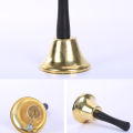 6Pcs Noble Reception Dinner Party Shop Hotel Hand Bell School Handbell Restaurant Call Bell Service, galactic. 