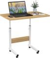 Side Table with Wheels, Laptop Table, Height Adjustable, Standing Desk, Laptop Stand, Computer Table, Mobile Side Table, Laptop Table for Bed, Laptop Table, Side Table, Standing. 