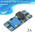MT3608 Power supply module for Arduino DC-DC step-up converter Booster, Voltage up board, 28V max output, 2A 1Pcs. 